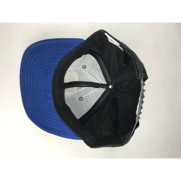 VTG AJD Mens Black Blue Detroit Pistons Isaiah Thomas Snapback Hat Size One Size - Picture 5 of 6